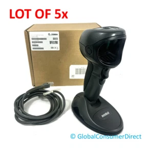 LOTE DE 5x Escáner de código de barras ZEBRA Symbol Motorola DS9808-SR00007NNWR 1D 2D QR + USB - Imagen 1 de 1