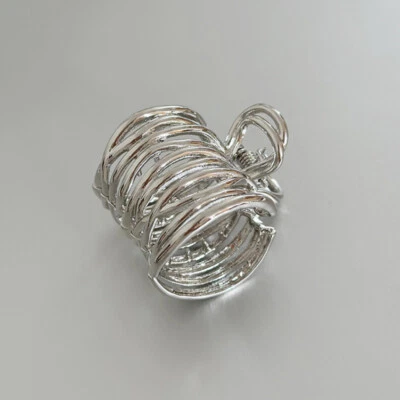 Ladies' Alloy High Ponytail Grab Clip Metal Mini Hairclaw Clip Hair Accessories - Изображение 1 из 4