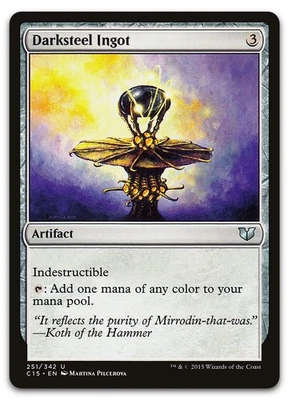 Darksteel Ingot #251 (NM) Commander 2015 C15 Magic MTG - Image 1 of 2