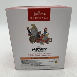 Hallmark Keepsake - Firefighting Friends - Disney Mickey - Light, Sound & Motion - Picture 1 of 12