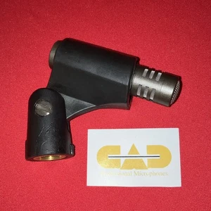 Condenser Microphone CAD CM217 For Overheads Drums Hi-Hats Cymbals Used Mic+Clip - Picture 1 of 5