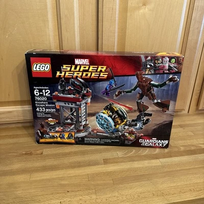 LEGO 76020 Marvel Knowhere Escape Mission (2014) SELLADO Nuevo Groot & Rocket Foto 1 de 4