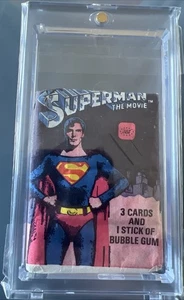 Superman La Película Playtime Gum A&R NZ Paquete Sellado Escaso - Imagen 1 de 2