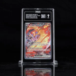 team rockets moltres ex destined rivals 229/182 tag 9 psa - Picture 1 of 2