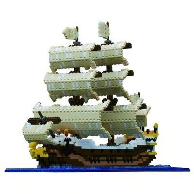 Veleiro Nanoblock World - Deluxe - Imagem 1 de 4