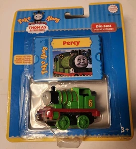 NEW THOMAS & FRIENDS THE TRAIN TAKE ALONG PERCY DIE-CAST METAL ENGINE 2006 CAR - Picture 1 of 2