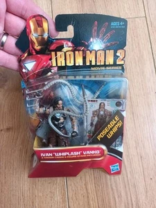 Hasbro Iron Man 2 Ivan Whiplash Vanko 3.75" Action Figure BNIB Sealed  - Picture 1 of 11