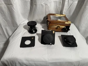 Wista Rittreck View 4x5 Field Camera W/2 Lens, Holders, 4x5 Back, Case + Extras - Picture 1 of 15