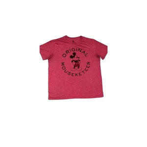 Camiseta Roja Disney Store Mickey "Original Mouseketeer" Adulto Talla XL - Imagen 1 de 4