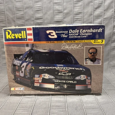 Revell 3 Goodwrench Dale Earnhardt NASCAR 2000 Monte Carlo Model Kit Sealed - image 1 of 4