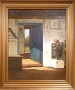 ALLAN KARMS! INTERIOR DE ANTIGUA MASÍA CON PUERTA ABIERTA - Imagen 1 de 4