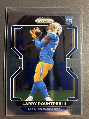 2021 Panini Prizm Larry Roundtree III Rookie RC Chargers #401  - Image 1 of 2