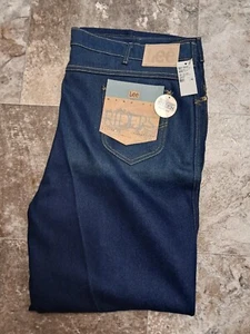 Neu aus altem Lagerbestand 1989 Vintage Lee Riders blau Denim Jeans Größe 50" x 34" Union Made USA DS - Bild 1 von 5