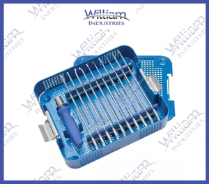 Bone Preparation and Tissue Elevator System Orthopedic Instrument Set - Picture 1 of 3