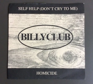 BILLYCLUB - Self Help (Don't Cry To Me) / Homicide 7" Yellow Vinyl Record EX+ - Picture 1 of 2