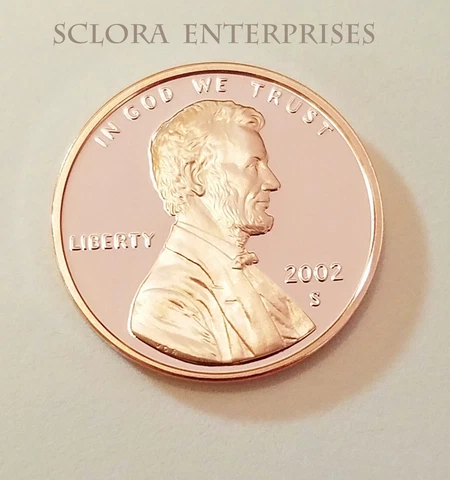 2002 S LINCOLN MEMORIAL *PROOF* CENT / PENNY  **FREE SHIPPING** Cover