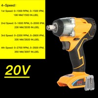 Replacement For DEWALT DCF880 20V 1/2" Cordless Compact Impact Wrench Body Only