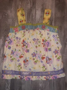 Matilda Jane Art in the Park Ethel Top Girls Good Hart Shirt Size 4 EUC - Picture 1 of 4