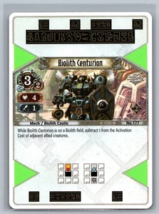 The Eye of Judgment Biolith Centurion #177 Sony PS3 Biolith Rebellion Set 2 - Picture 1 of 2