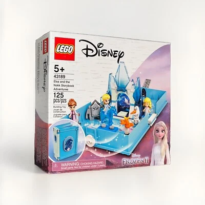 ✅ NISB LEGO Disney Set 43189: Elsa and Nokk Storybook Adventures, Frozen II Foto 1 de 4