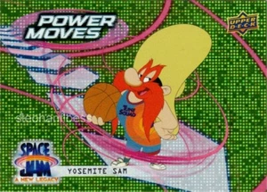 Space Jam A 2021 nuevo Legacy Power Moves verde neón PM-13 Yosemite Sam - Imagen 1 de 1