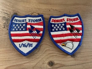 Desert Storm Sew-On Jacket Patches | New - Picture 1 of 2
