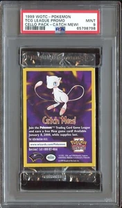 PSA 9 Pokemon Catch Mew! SEALED WOTC League Promo Pack - Bild 1 von 3