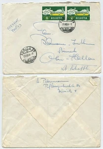 103191 - Beleg - Zürich 19.8.1954 nach Ober-Hallau - Picture 1 of 1