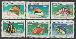 Estampillas de Vietnam 1995 colección de peces Scott # 2607-2612 Cto nunca montadas  - Imagen 1 de 1