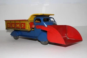 1930's Marx Lumar Studebaker Cabover Shovel Dump Truck Nice Original #2 - Picture 1 of 9