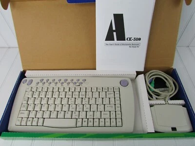Vintage One Touch Simply ACK-580 Wireless Keyboard Mouse Multimedia In Box - Image 1 of 4