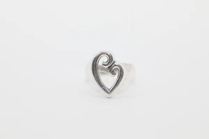 James Avery Sterling Silver Mother's Love Ring Size 7.5 Pre Owned - Picture 1 of 8