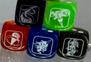 Yu-Gi-Oh Battles of Legend: Chapter 1 Dice - 5 Dice SET - yugioh - Picture 1 of 1