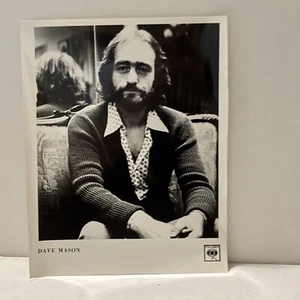 Vintage Dave Mason B&W 8x10 Original Promo Photo Picture Rock Roll Country - Picture 1 of 6