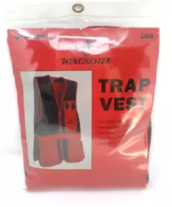 Winchester Trap Vest Red Black Ventilated Mesh Body WTA008WM Size Large - Picture 1 of 2