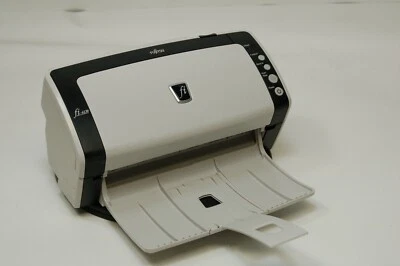 Fujitsu Fi-6130 Duplex Pass Through Scanner / Missing Input Tray / Scanner Only - Image 1 of 4