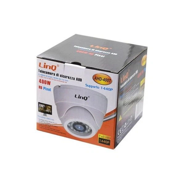 Telecamera di Sicurezza Soffitto Ahd-4007 Linq 12 Led 24 Infrarossi 400W 1440P - Immagine 1 di 1