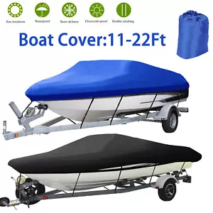 Cubierta de barco 210D resistente impermeable apta para pontón cubierta barco casco en V pesca - Imagen 1 de 45