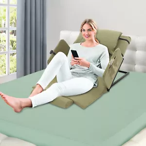 Green Electric Lifting Adjustable Bed Back Rest Electric Auxiliary Backrest - Picture 1 of 12