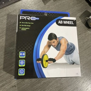Abs Core Wheel Pro Strength Black/Yellow Lightweight Portable Strength Balance ! - Picture 1 of 2