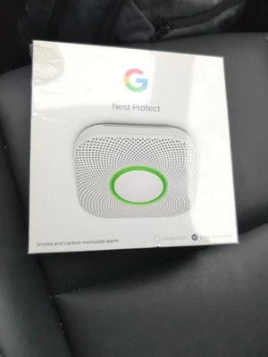 Google Nest Protect - Alarma Batería Humo y Monóxido de Carbono (S300BWES) EX 2032 Foto 1 de 3