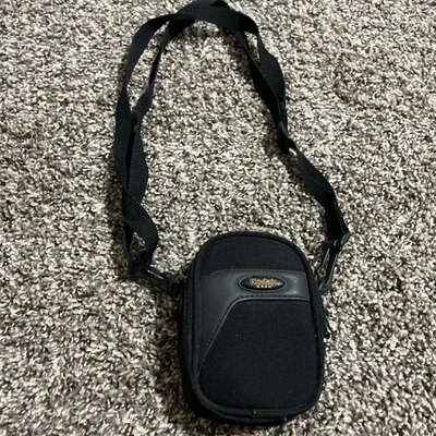 Estuche para cámara Kodak Gear de colección bolso cinturón con correa para el hombro negro bolsillo único Foto 1 de 4
