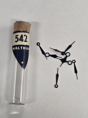 Nuevo Antiguo Stock Genuino Waltham Reloj Pulsera Manecillas Lote #1039-1040 / Ref.#542 Foto 1 de 4