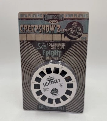 CREEPSHOW 2 80s Horror Thriller Fright-Scope view-master 3 Reels Pack NEW unused - Image 1 of 4