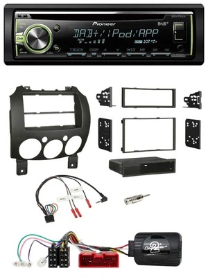 Pioneer DAB USB MP3 Lenkrad CD Autoradio für Mazda 2 2007-2014 nur Panasonic OEM - Bild 1 von 4