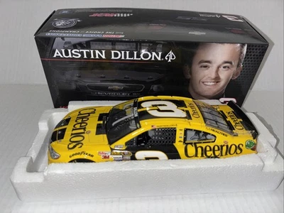 1:24 ACTION 2014 #3 CHEERIOS CHASIS NEGRO CHEVY SS AUSTIN DILLON NASCAR FUNDIDO A PRESIÓN Foto 1 de 4