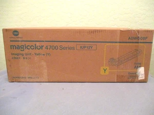 Unidad de Imágenes Amarilla Konica Magicolor 4700 Serie IUP12Y Genuina Nueva A0WG08F - Imagen 1 de 1