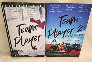 Team Player & Team Player 2: A Sports Anthology Books Set Emma Scott Ella Fox - Picture 1 of 14