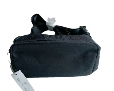 Vera Bradley Reactive Essential Bolso Cinturón Negro Cartera Cartera Foto 1 de 4