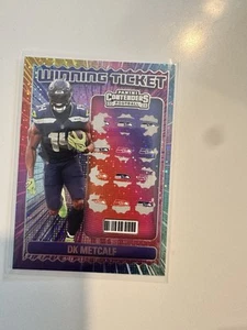 2024 Panini Contenders DK METCALF Winning Ticket #17 Seattle Seahawks - Picture 1 of 2